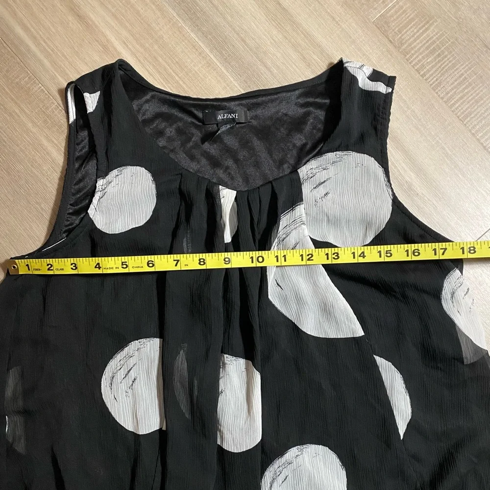 Alfani Women’s Sleeveless Layered Top - Picture 5 of 6